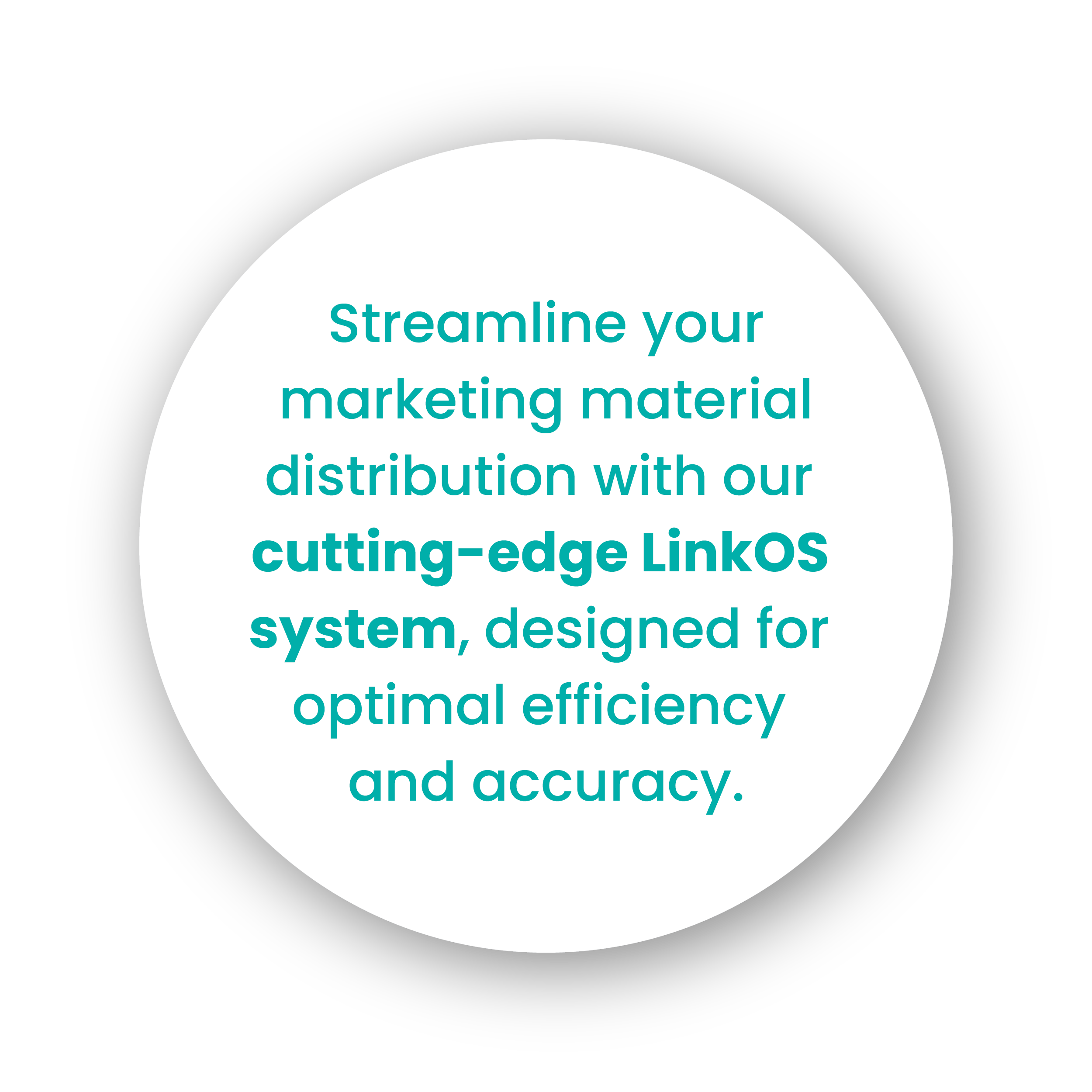Streamline your marketing material distribution with our cutting edge LinkOS system, designed for optimal efficiency and accuracy.